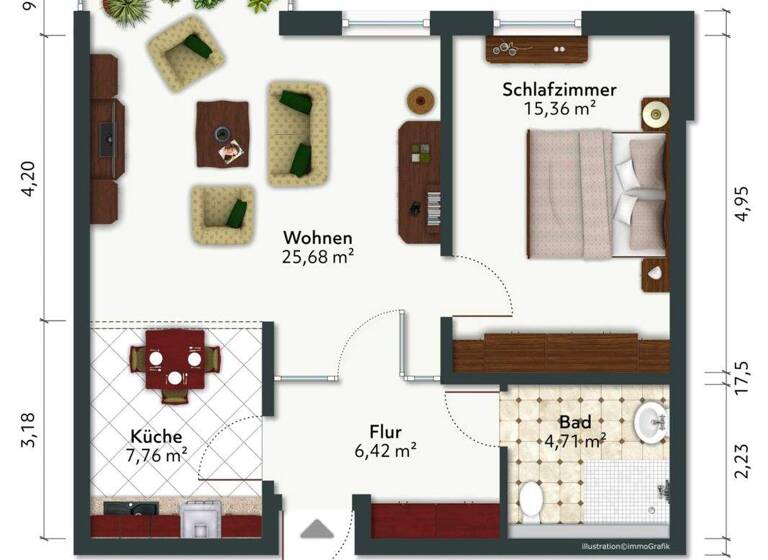 Wohnung zum Kauf 169.000 € 2 Zimmer 60 m² Georgenberg Goslar 38640