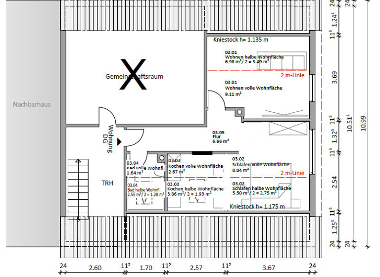 Wohnung zur Miete 500 € 2 Zimmer 42 m² Geschoss 1/3 frei ab sofort Danziger Straße 19 Bestenheid Wertheim 97877