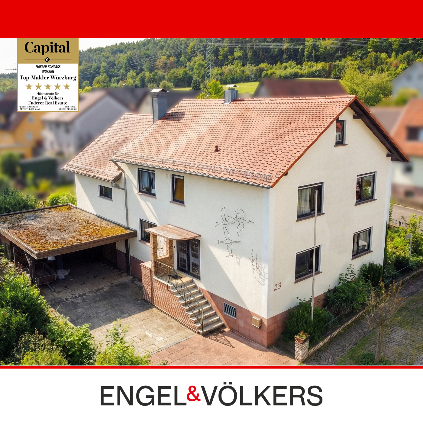 Immobilie in Erlenbach b.Marktheidenfeld - Ein Haus, viele Möglichkeiten: Komfortables Wohnen mit schönem Garten - Bild 0