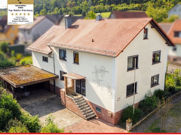 Mehrfamilienhaus zum Kauf 399.000 € 9 Zimmer 225 m² 816 m² Grundstück Erlenbach Erlenbach bei Marktheidenfeld 97837