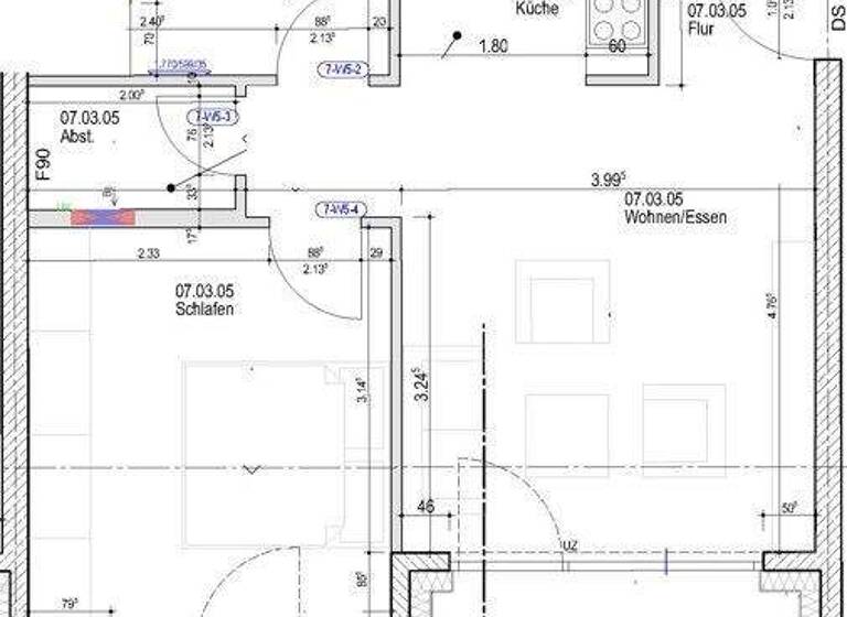 Wohnung zur Miete 947 € 2 Zimmer 54,9 m² 3. Geschoss frei ab 08.03.2026 Maybachstraße 17 Feuerbach Stuttgart 70469