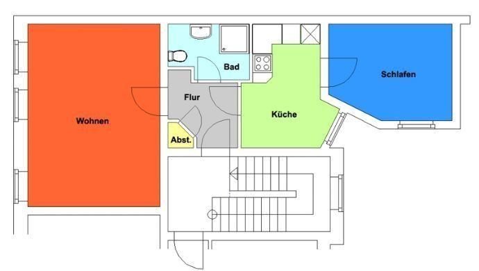 Wohnung zur Miete 305 € 2 Zimmer 50,2 m²<br/>Wohnfläche 01.01.2025<br/>Verfügbarkeit Sandfurttrifft 65 Garsedow Wittenberge 19322