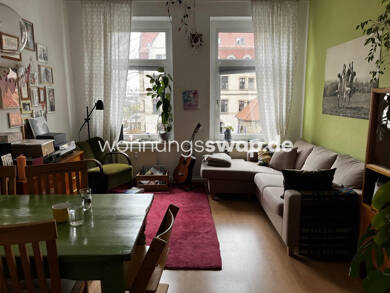 Studio zur Miete Tauschwohnung 436 € 3 Zimmer 76 m² 2. Geschoss Leipzig-04177 4177