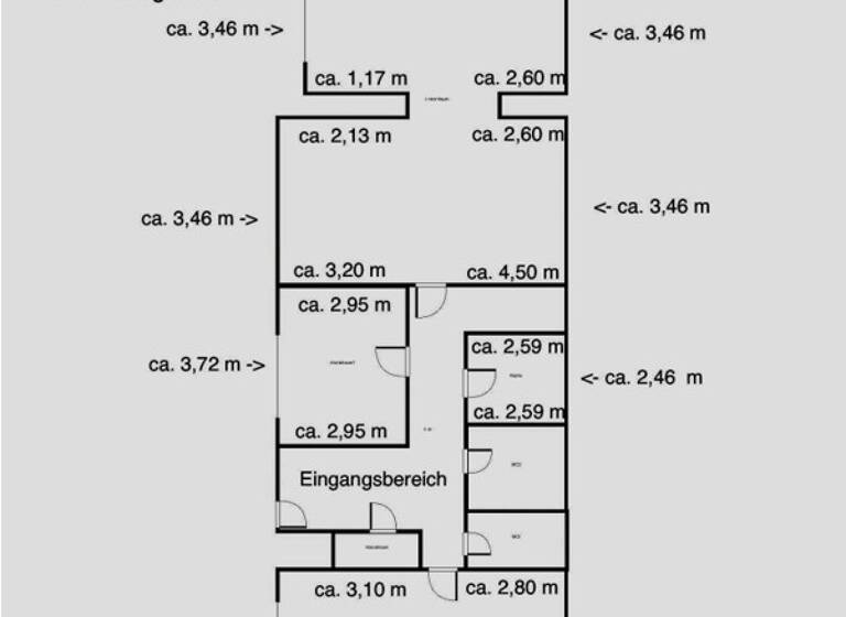 Wohnung zur Miete 1.280 € 3 Zimmer 128 m² frei ab 18.04.2026 Bergwerksstr. 18 Weitmar Bochum 44795
