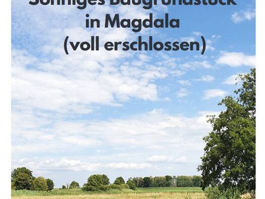 Grundstück zum Kauf provisionsfrei 63.480 € 480 m² Grundstück Magdala Magdala 99441