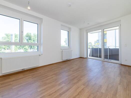 Wohnung zur Miete - Erstbezug 639 € 2 Zimmer 53,9 m² 1. Geschoss Stadionstraße Wiener Neustadt 2700