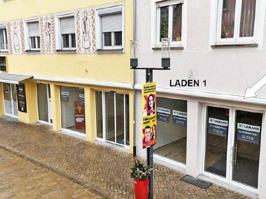 Ladenfläche zur Miete 1.300 € 95 m² Verkaufsfläche Karlstrasse 22 Weingarten 88250