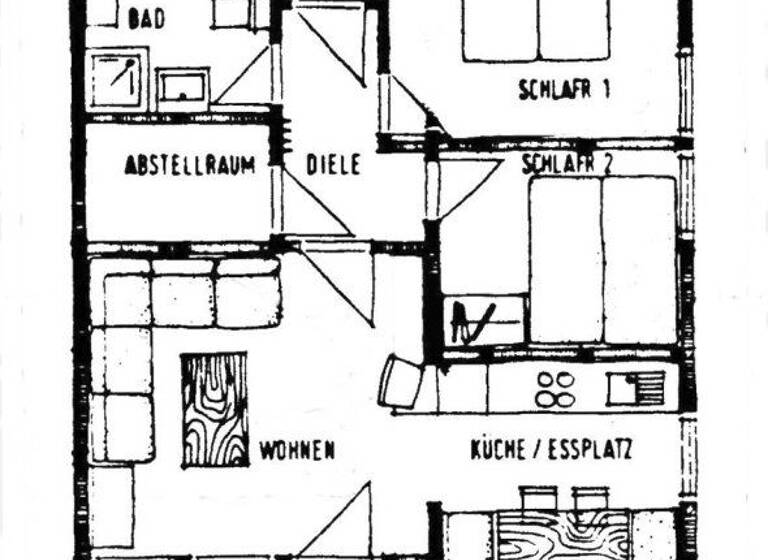 Doppelhaushälfte zum Kauf 135.000 € 3 Zimmer 56 m² 410 m² Grundstück Feriendorf 130 Öfingen Bad Dürrheim 78073