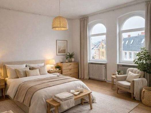 Wohnung zur Miete 800 € 2 Zimmer 80 m² 3. Geschoss frei ab sofort Braunschweig 38114