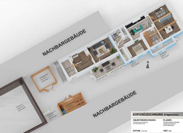 Einfamilienhaus zum Kauf 220.000 € 4 Zimmer 241 m² 661 m² Grundstück Kronungen Poppenhausen 97490