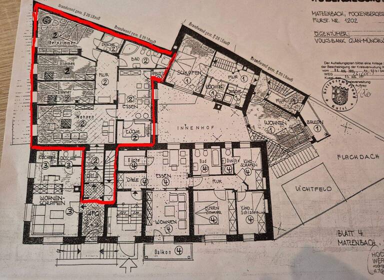 Wohnung zum Kauf 189.000 € 4 Zimmer 140 m² Matzenbach 66909