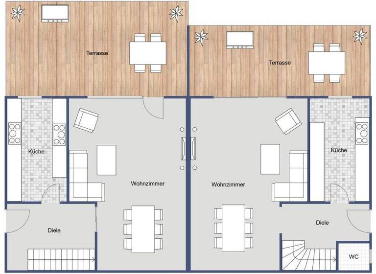 Haus zum Kauf provisionsfrei 994.000 € 7 Zimmer 202 m² 1.228 m² Grundstück Ohligs-Aufderhöhe Solingen / Auf der Höhe 42699