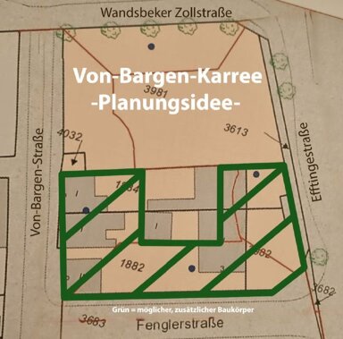 Wohn- und Geschäftshaus zum Kauf als Kapitalanlage geeignet 15.000.000 € 3.780 m² 1.118 m² Grundstück Wandsbek Hamburg Wandsbek 22041