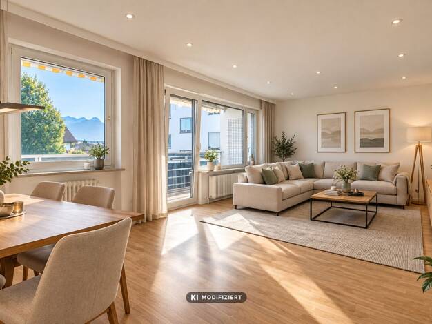 Wohnung zum Kauf 335.000 € 3 Zimmer 83 m² 1. Geschoss Pang Rosenheim 83026