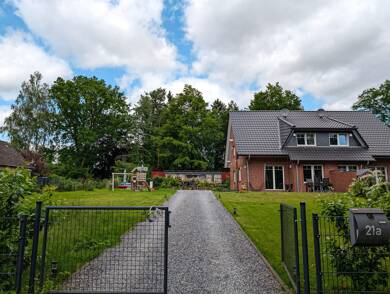 Doppelhaushälfte zur Miete 1.580 € 4 Zimmer 109,5 m² 1.000 m² Grundstück frei ab 01.09.2025 Eversen-Siedlung Appel 21279