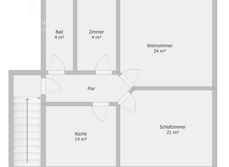Wohnung zum Kauf 199.000 € 3 Zimmer 82 m²<br/>Wohnfläche Dachgeschoss<br/>Geschoss Adendorf Adendorf 21365