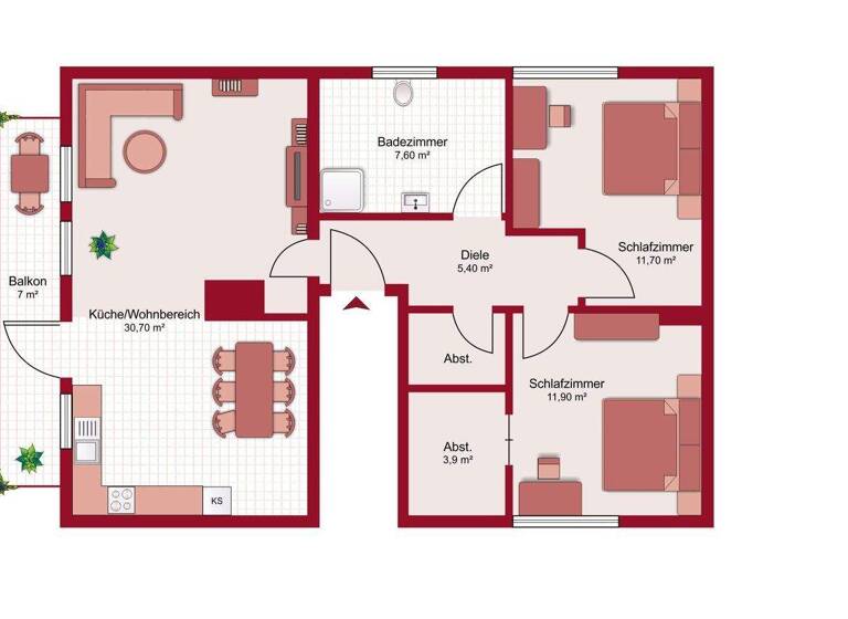 Wohnung zum Kauf 295.000 € 3 Zimmer 72,5 m² Hopfgarten 6361