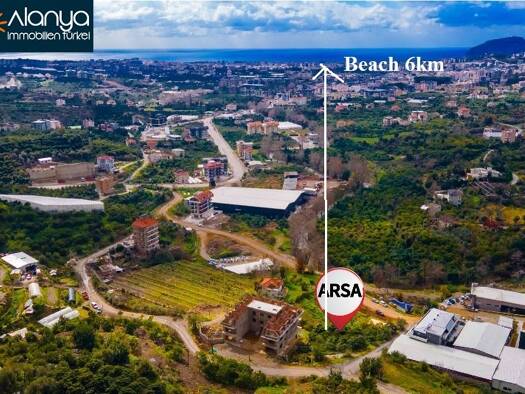 Grundstück zum Kauf provisionsfrei 710.000 € 990 m² Grundstück Oba Alanya