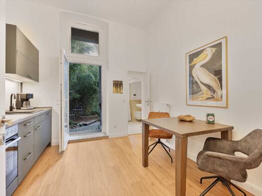 Wohnung zur Miete Wohnen auf Zeit 1.350 € 1 Zimmer 42 m² frei ab 01.10.2025 Bruchstraße 46 Flingern Nord Düsseldorf 40235