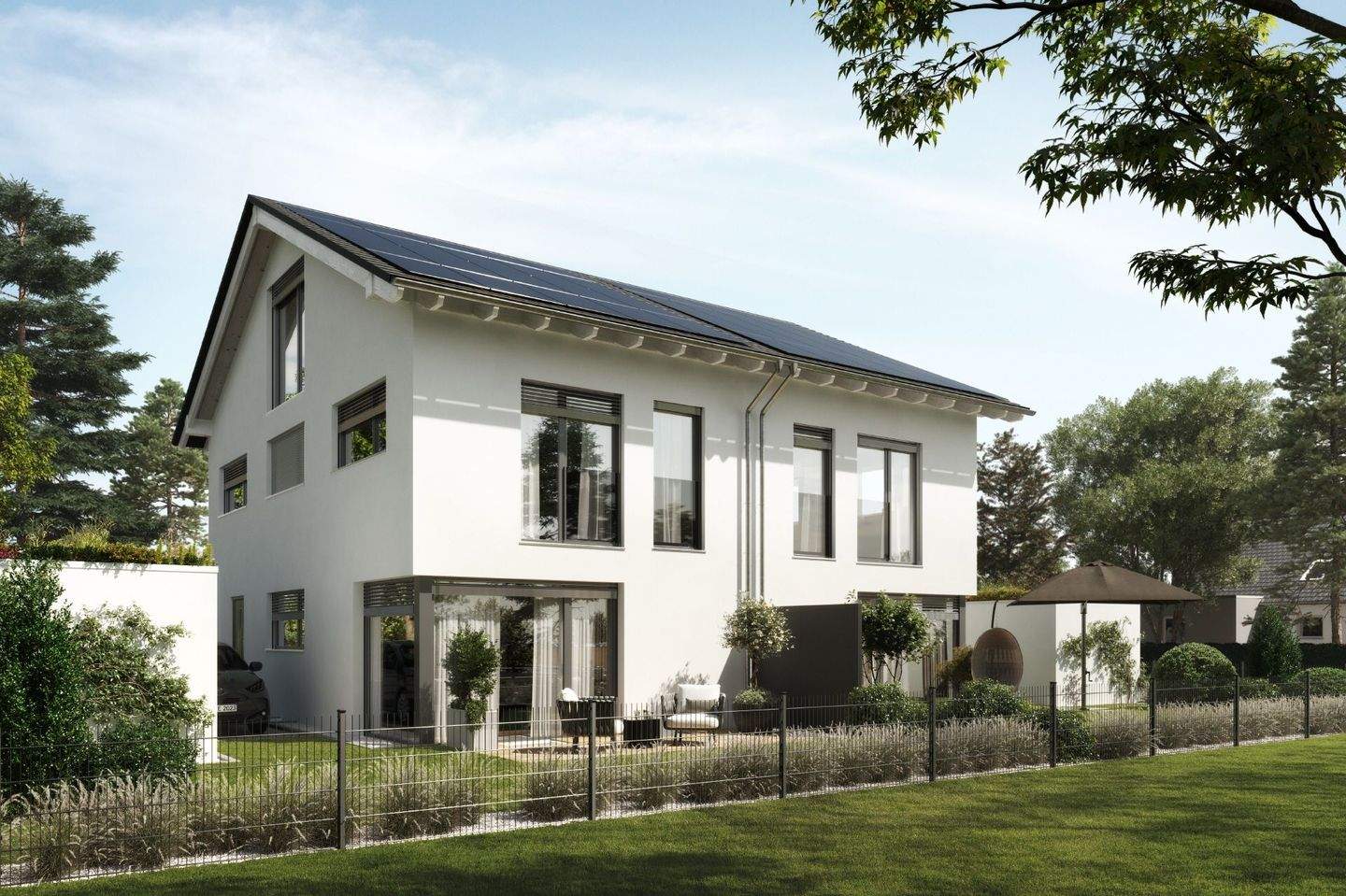 Immobilie in Schondorf am Ammersee - AIGNER - Familientraum am Ammersee-Neubau Doppelhaushälften mit viel Platz für die ganze Familie - Bild 3