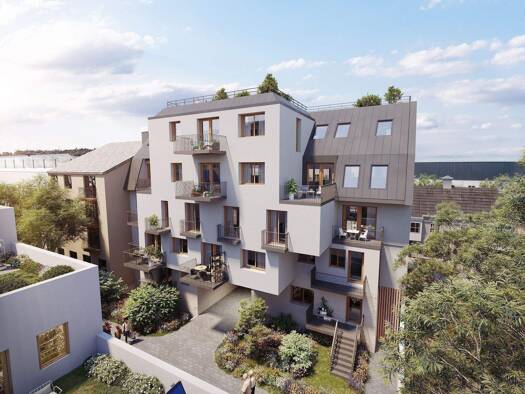 Penthouse zum Kauf - Erstbezug provisionsfrei als Kapitalanlage geeignet 1.547.500 € 4 Zimmer 155,3 m² Eichwaldstraße 18 Bornheim Frankfurt am Main 60385