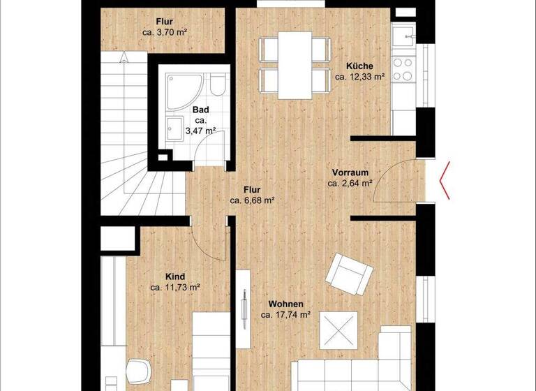 Wohnung zum Kauf 749.000 € 4 Zimmer 116 m² EG frei ab sofort Marienthal Hamburg 22043