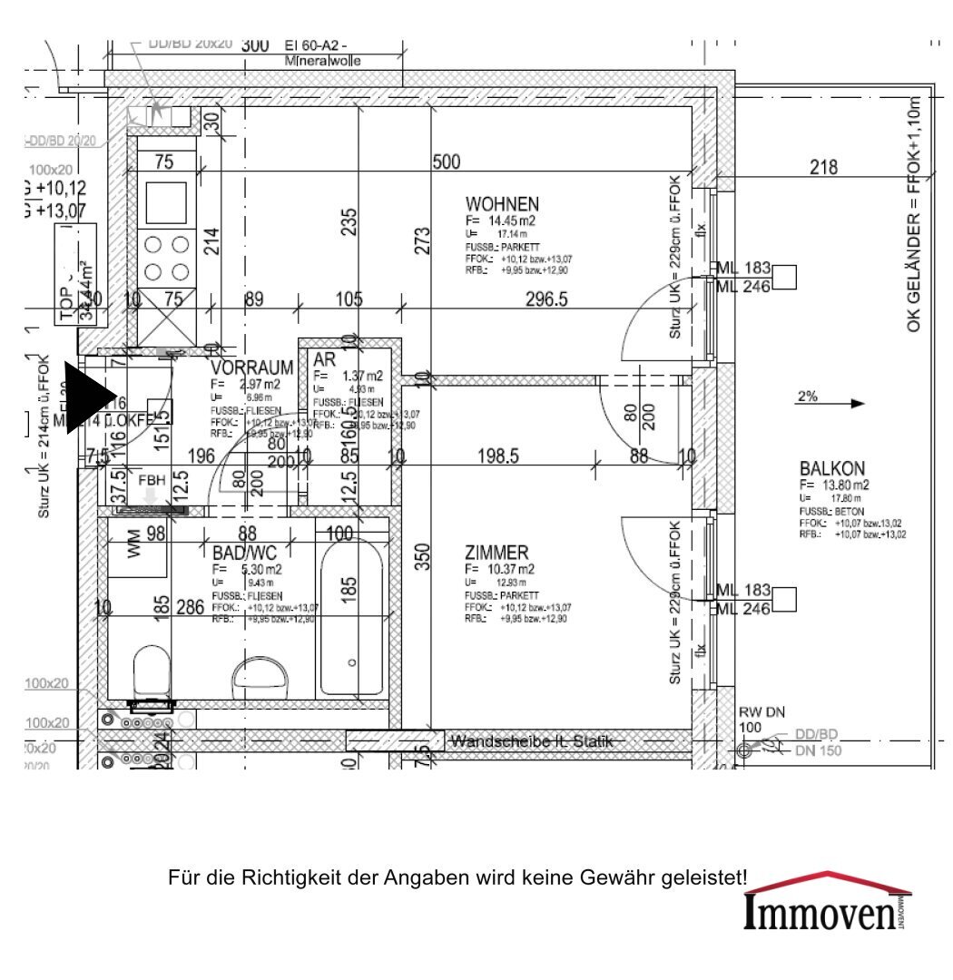 Wohnung zur Miete 427 € 2 Zimmer 34,4 m²<br/>Wohnfläche 3.<br/>Geschoss 01.01.2025<br/>Verfügbarkeit Brauquartier Puntigam Graz 8055