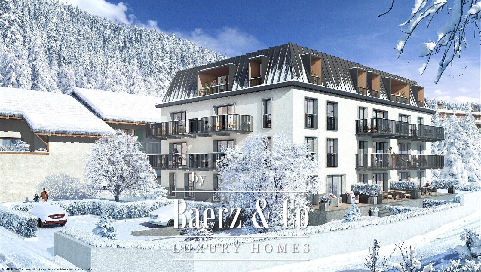 Studio zum Kauf 1.170.000 € 4 Zimmer 103 m²<br/>Wohnfläche 2.<br/>Geschoss La Tour-Argentière-Les Praz chamonix-mont-blanc 74400