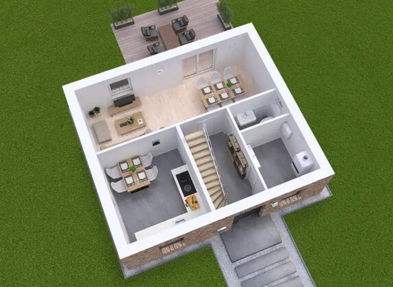 Einfamilienhaus zum Kauf provisionsfrei 386.000 € 4 Zimmer 107 m² 671 m² Grundstück Damlos 23738