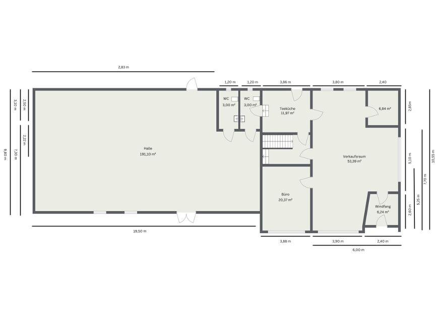 Halle/Industriefläche zur Miete 2,52 € 292,9 m²<br/>Lagerfläche Dörphof 24398