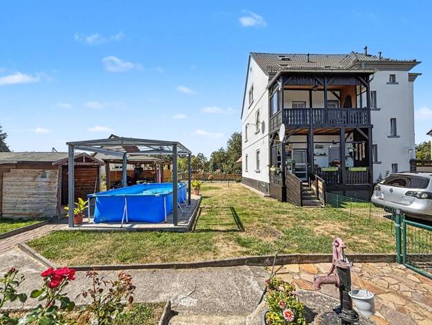 Mehrfamilienhaus zum Kauf 290.000 € 6 Zimmer 166,5 m² 740 m² Grundstück Wermsdorf Wermsdorf 04779