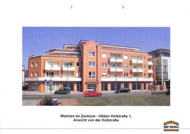 Wohnung zur Miete 695 € 2 Zimmer 55,4 m² 2. Geschoss frei ab 01.08.2025 Hofstraße  1 Innenstadt 64 Hilden 40723