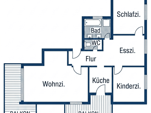 Wohnung zum Kauf als Kapitalanlage geeignet 275.000 € 4 Zimmer 88 m² Neckartenzlingen 72654