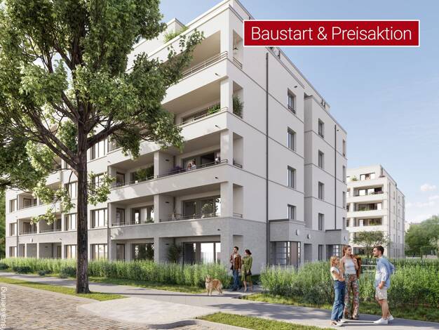 Wohnung zum Kauf - Neubau provisionsfrei 594.750 € 3 Zimmer 78,8 m² 2. Geschoss Neumannstraße Pankow Berlin 13189