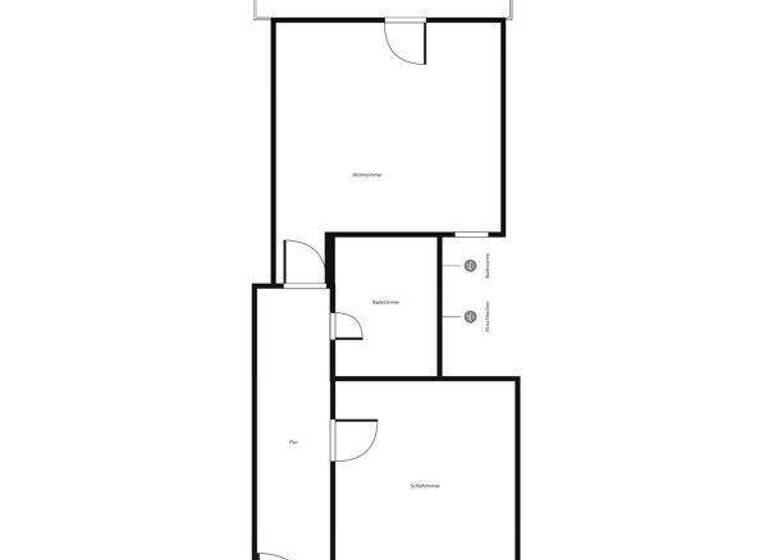 Wohnung zur Miete 481 € 2 Zimmer 54 m² 2. Geschoss frei ab 08.03.2026 Lessingstraße 5 Burgdorf 31303