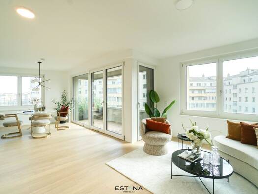 Wohnung zum Kauf - Erstbezug 460.000 € 2 Zimmer 57,8 m² 7. Geschoss Laxenburger Straße Favoriten 1100