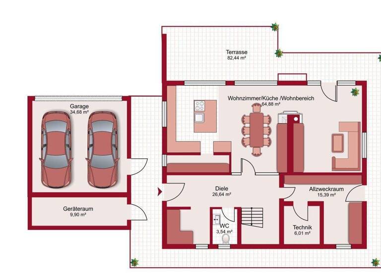 Einfamilienhaus zum Kauf 1.480.000 € 7 Zimmer 235,4 m² 1.800 m² Grundstück Mariastein 6324