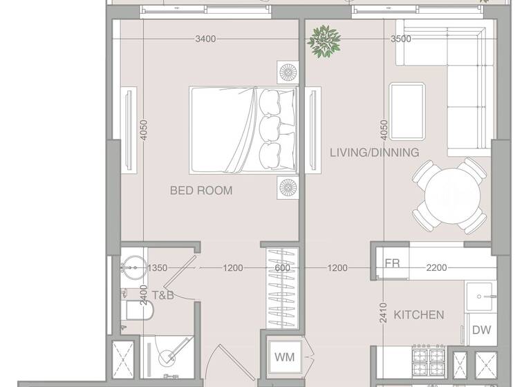 Wohnung zum Kauf provisionsfrei 274.558 € 2 Zimmer 71,6 m² Dubai 00000