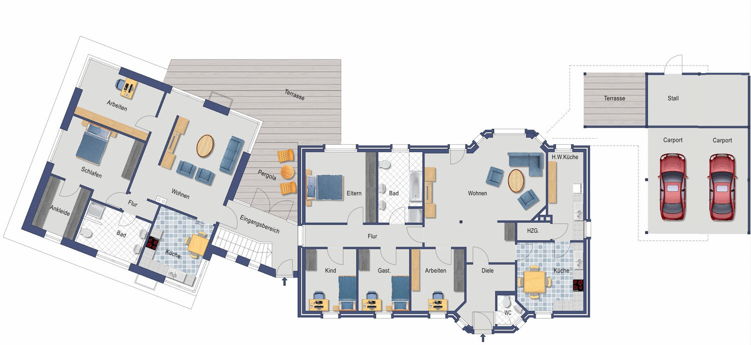 Einfamilienhaus zum Kauf 399.000 € 9 Zimmer 230 m²<br/>Wohnfläche 1.913 m²<br/>Grundstück Handrup 49838