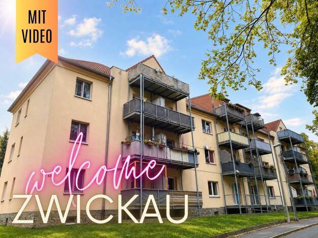Wohnung zur Miete 460 € 3 Zimmer 65,5 m² 1. Geschoss Amseltal 63 Eckersbach Zwickau 08066