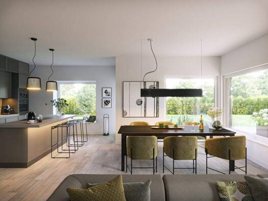 Bungalow zum Kauf 686.400 € 4,5 Zimmer 136,3 m² 632 m² Grundstück Brettach Langenbrettach 74243