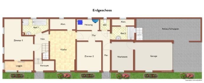 Haus zum Kauf 79.500 € 8 Zimmer 200 m² 421 m² Grundstück frei ab sofort An der Schwarza Schwarzburg 07427