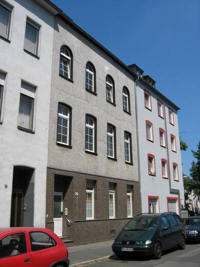 Wohnung zur Miete 490 € 2 Zimmer 53 m² Geschoss EG/3 Hardenbergstraße Cracau Krefeld 47799