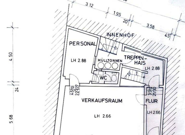 Bar/Café zur Miete provisionsfrei 1.400 € 40 m² Gastrofläche Krambuden 1 Stadtgebiet Wolfenbüttel 38300
