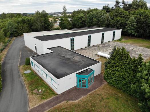 Produktionshalle zum Kauf 890.000 € 1.400 m² Lagerfläche Fabrikstraße 2 Pfaffenhain Jahnsdorf/Erzgeb. 09387