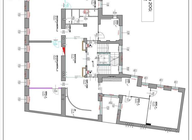 Bürofläche zur Miete 17 € 284,2 m² Bürofläche Schmalzhofgasse 4 Wien, Mariahilf 1060