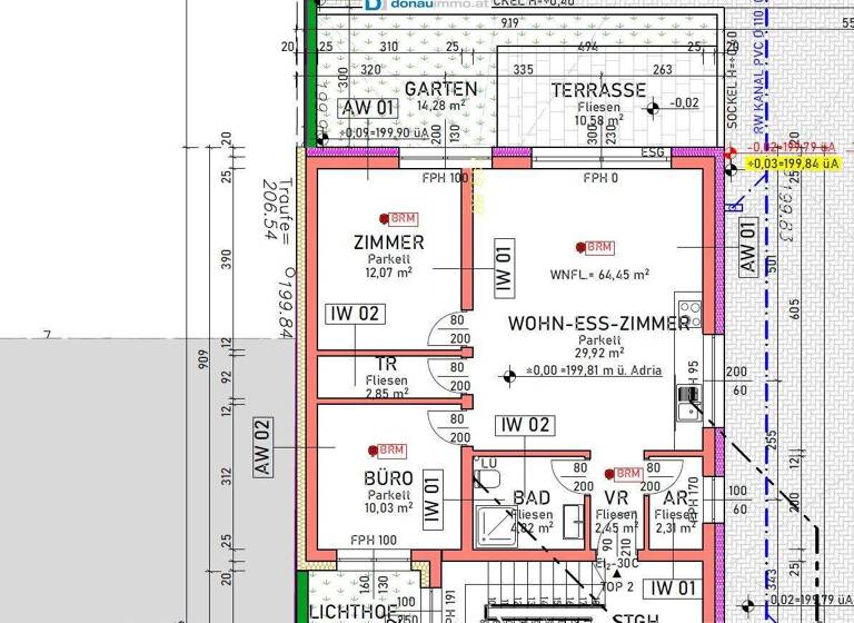 Wohnung zum Kauf - Erstbezug 260.000 € 3 Zimmer 64,5 m² frei ab 01.07.2026 Bruck an der Leitha 2460