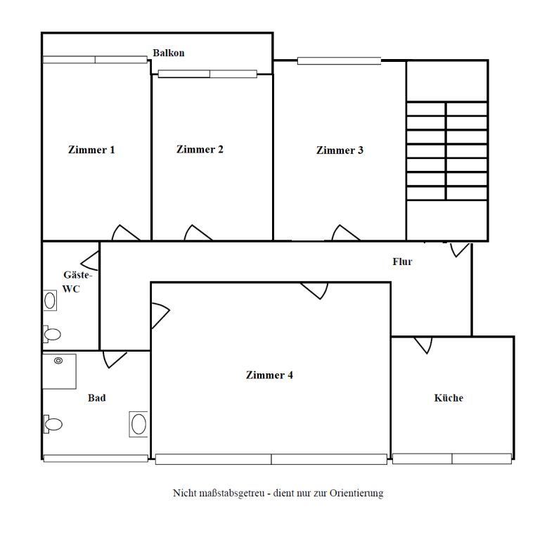 Wohnung zur Miete 700 € 4 Zimmer 113 m²<br/>Wohnfläche ab sofort<br/>Verfügbarkeit Hauptstraße Solingen - Innenstadt Solingen 42651