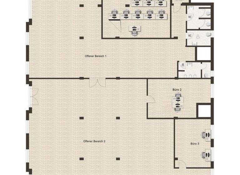 Lagerhalle zur Miete 6.500 € 585 m² Lagerfläche Stadtgebiet Göppingen 73033