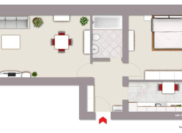 Wohnung zum Kauf 90.000 € 2 Zimmer 49 m² 3. Geschoss Brambauer Lünen 44536